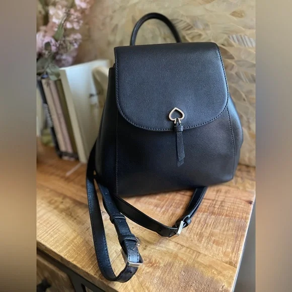 KATE SPADE Adel Leather Small Backpack - Picture 9 of 9